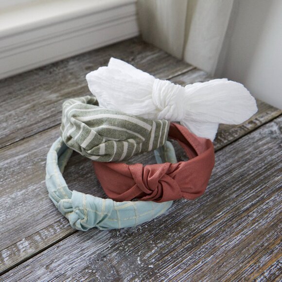 Top Knot Headband Set | Summer 4 Pack NWOT - Picture 7 of 7